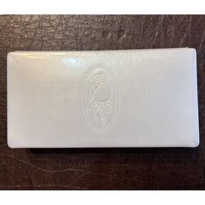 Vintage Playtex Feminine Towelettes Hygiene Plastic Case With Rose Emblem On Top